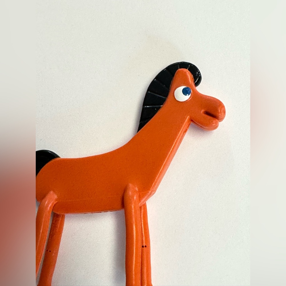 Pokey Claylike Moldable Washable Rubber Pony 50’s Toy to Modern Therapy - Picture 3 of 6
